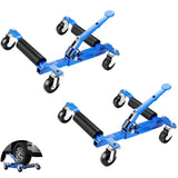 Garvee Tolva para Coche de Acero Calidad Superior Conjunto de 2 Elevador de Ruedas Mecánico Resistente y Duradero Capacidad 680.4 kg para Mecánicos y Propietarios de Autos Talleres y Garajes  Azul - Azul & 2 Unidades
