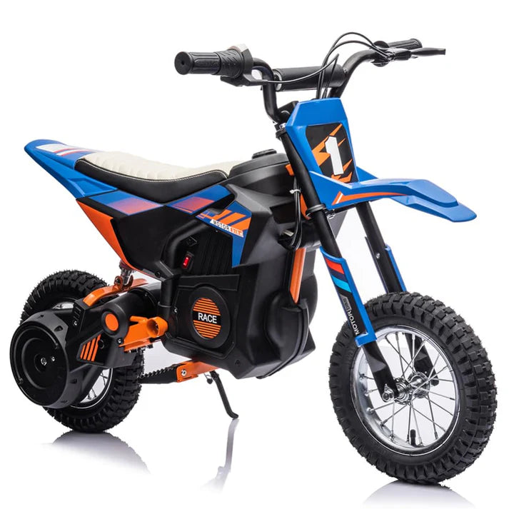 Garvee Motocicleta Eléctrica 24V 7Ah 250W, Todoterreno, 13+ años, Exterior, Azul