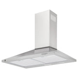 Garvee Campana Extractora de Pared 76 cm 250 CFM Acero Inoxidable Cocina Doméstica Luz LED