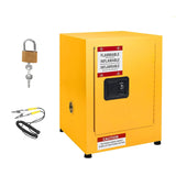 Garvee gabinete de Almacenamiento para Líquidos Inflamables 43×43×46 cm Acero Galvanizado Resistente al Fuego y Fugas con Cerradura para Hogar e Industria
