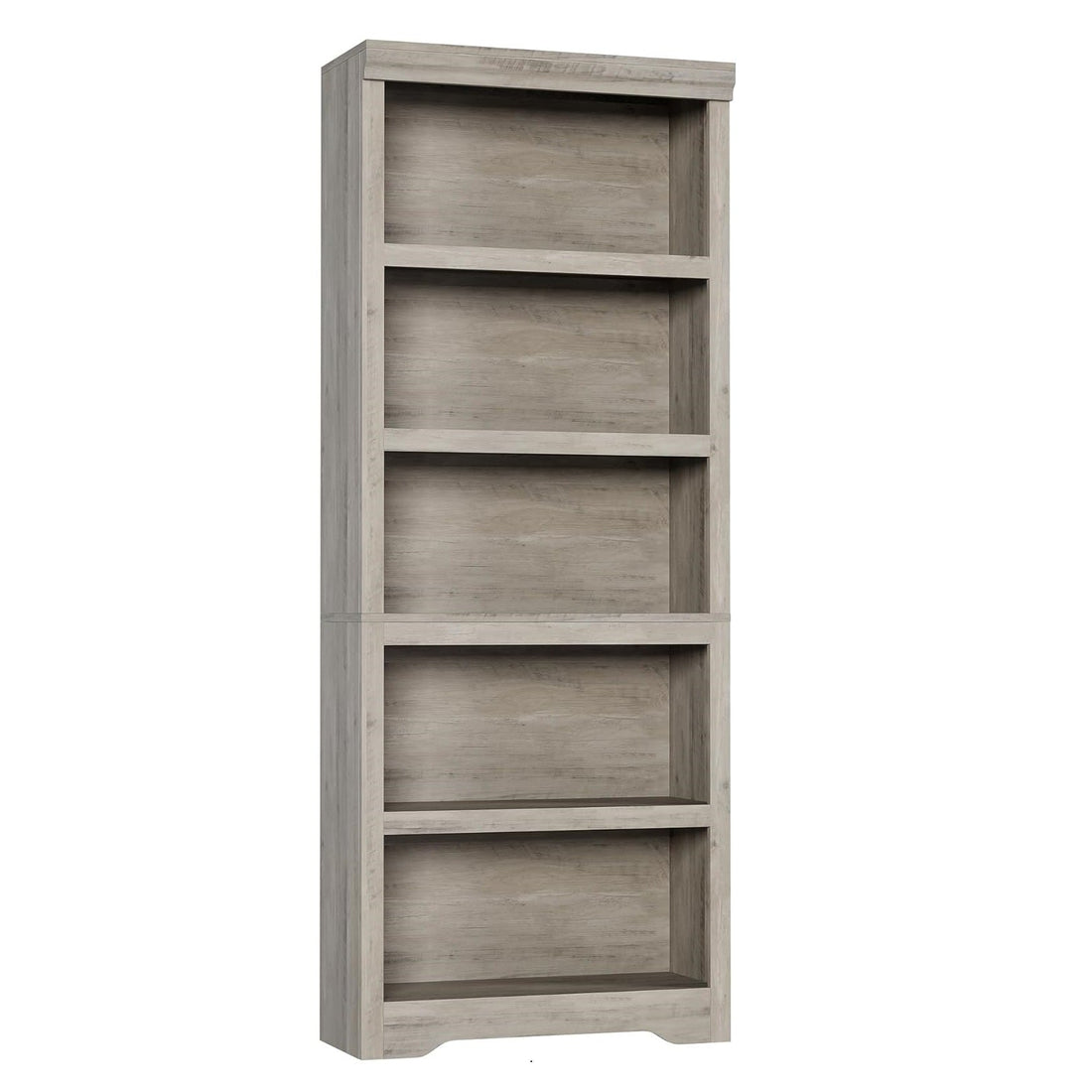 Garvee Estantería de Granja Alta 191cm con 2-6 Niveles Ajustables, MDF Resistente, Diseño Elegante, Antivuelco, para Sala y Oficina, Negro