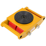 Garvee Carretilla Industrial Para Maquinaria 6T Con Patín De Acero Carbono Y Ruedas PU 360° Giratorias Para Talleres Y Almacenes