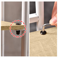 Garvee Expositor Botánico Vertical de 6 Alturas para 7 Macetas con Ahorro de Espacio para Decoradores en Esquinas o Patios Roble Natural