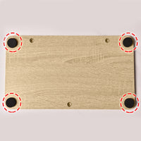Garvee Expositor Botánico Vertical de 6 Alturas para 7 Macetas con Ahorro de Espacio para Decoradores en Esquinas o Patios Roble Natural