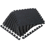 Garvee Pack de 12 Alfombrillas de Espuma EVA de 1.9 cm de Grosor para Suelo de Gimnasio Blanco