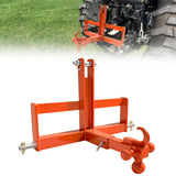 Garvee Enganche de Remolque de 3 Puntos - Receptor de 50 mm para Tractor, Acero de Alta Resistencia
