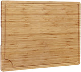 Garvee Tabla de Cortar de Bambú Extra Grande 61 cm con Canaleta, Resistente, Multifuncional, Cubierta para Estufa, Cocina, Material Orgánico