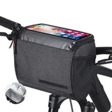 Garvee Fietsstuurtas 4.5L Bolsa Marco Bicicleta Impermeable Multifuncional Nylon Resistente Bolsillo Teléfono para Montaña Ciclismo Urbano