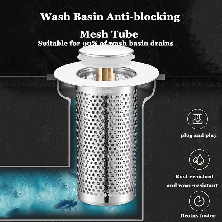 Tapon de fregadero práctico y de bajo mantenimiento