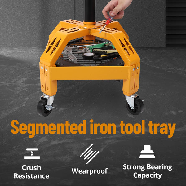 Estante de almacenamiento integrado en taburete