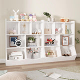 Garvee Armario De Almacenaje Para Juguetes 2 Set, Estantería Infantil 3 Niveles, Blanco, Seguro Y Antivuelco, Ideal Para Dormitorio Y Sala De Juegos - Blanco