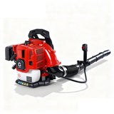 Garvee Soplador de Hojas Mochilero de 2 Tiempos 52CC 2.2HP Potente Flujo 780 CFM Velocidad 270 MPH Material Plástico para Jardineros y Propietarios de Hogares Mantenimiento de Jardines y Exteriores Rojo y Negro - Rojo & Negro