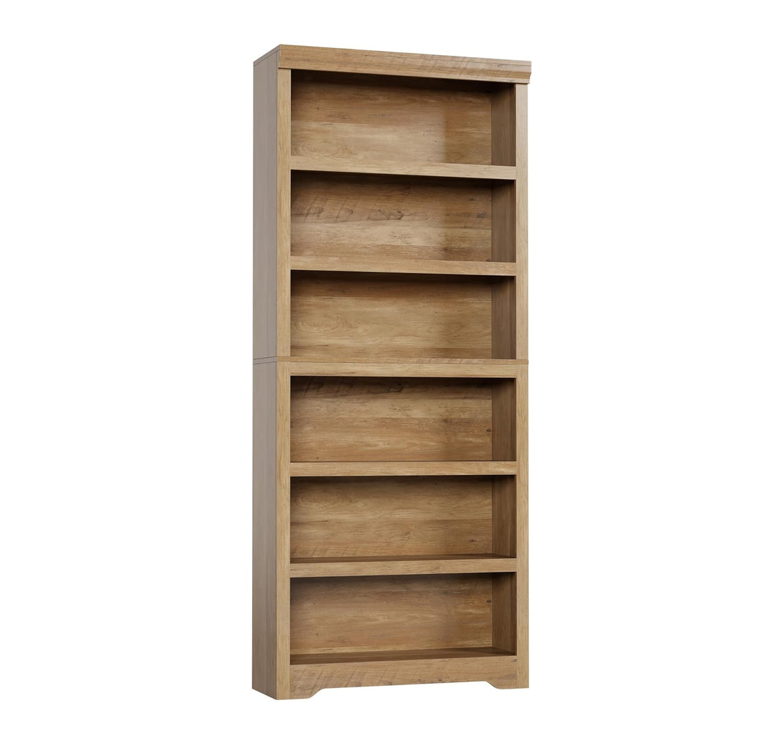 Garvee Estantería de Almacenamiento de MDF de 6 Niveles sin Puertas de 191 cm de Alto con Estantes Ajustables para Hogar y Oficina Madera