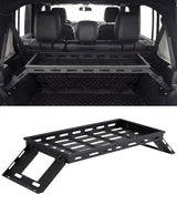 Garvee Rack de Carga Trasero para Maletero Wrangler 2007-2025, Acero Carbono, Capacidad 159 kg, Negro, Camping y Aventuras