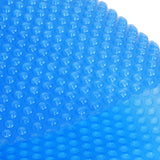 Garvee Manta Solar para Piscina Resistente a los Rayos UV para Propietarios en Piscinas Elevadas o Enterradas 6x12m Rojo