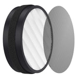 Garvee Filtro de Repuesto para Purificador de Aire H13 True HEPA con Carbón Activado Blanco para Hogar y Oficina Alta Eficiencia Fácil Reemplazo