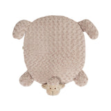 Garvee Alfombra para Mascotas con Forma de Oveja, Antideslizante, Ultra Suave, Color Leche con Té, para Perros y Gatos, Viajes y Hogar - Color Té con Leche
