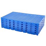 Garvee Palets De Plástico Resistente 6-Pack Polipropileno Apilables Antideslizantes Para Almacén Y Garaje Diseño Reforzado