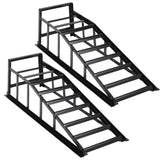 Garvee rampas para camión 5000.0kg 4998.8kg acero resistente perfil bajo altura fija antideslizante para taller en casa