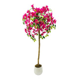 Garvee Árbol Artificial 122cm Interior, Realista, sin Mantenimiento, Verde, Decoración Hogar y Oficina - 