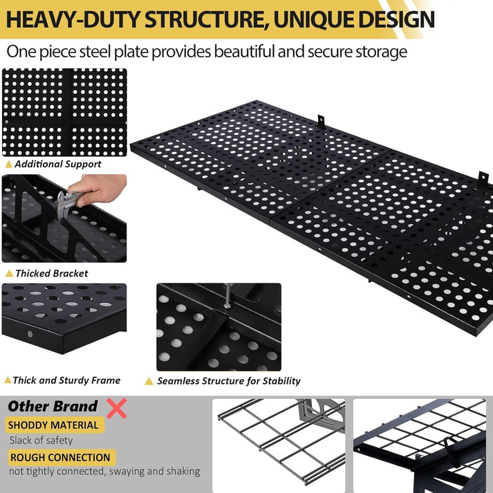 Estructura de acero industrial