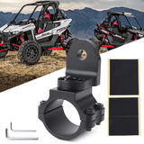 Garvee Soporte para bandera UTV ajustable 360° aluminio color negro 4.45-5.08cm, montaje en suelo exterior