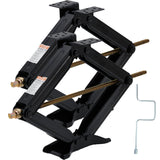 Garvee Set de 2 Gatos Estabilizadores RV de Acero Q235, 60.96cm 2268kg, Tijera de Acero Pesado, Nivelador para Camping y Viajes en Caravana - Negro2