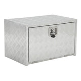 Garvee Caja de Herramientas para Camión 61 cm Aluminio Resistente Impermeable Cierre Seguro Compacta - Plata