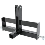 Garvee Adaptador De Remolque 3 Puntos Con Receptor 2 In Para Tractor Categoría 1, Acero Inoxidable, Diseño Rápido, Agricultura, Compacto, Negro - Negro
