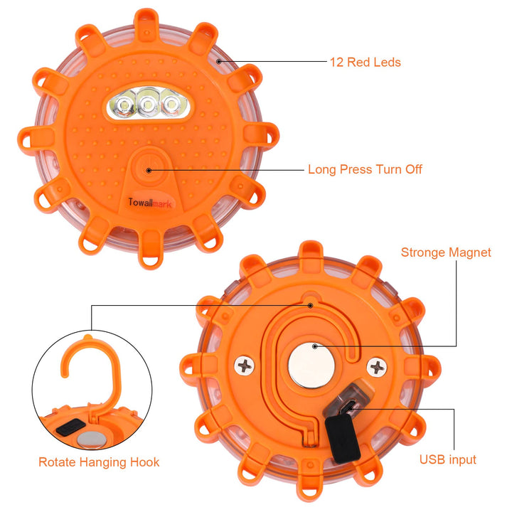 Pie magnético y gancho