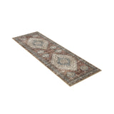 Garvee Alfombra Vintage Lavable Con Base Antideslizante Para Pasillos Y Salas De Estar, Pelo Corto, Plegable, Suave, Varios Tamaños, Multicolor - Marrón
