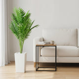 Garvee Palma Artificial Areca 127 cm 50 Hojas Poliéster Durable sin Mantenimiento Interior y Exterior Verde - Palmera bambú