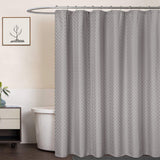 Garvee Cortina De Ducha Gris Hotel Luxury Poliéster Resistente Antimoho 180x180 cm Baño Moderno - Gris