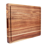 Garvee Set De 3 Tablas De Cortar De Madera De Acacia - Robusta, Gran Tamao, Uso Verstil, Grosor 3,8 cm, Natural