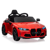 Garvee Coche Eléctrico 12V para Niños 3-8 Años con 3 Velocidades y Control Remoto 2.4G Exterior Rojo Correr y Diversión - Rojo