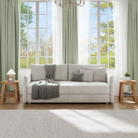 Garvee Mesa Auxiliar Pequeña de Madera Estilo Rústico con 2 Estantes para Dormitorio, Oficina, Sala de Estar, 48.2×30×48.2CM, Rústico Marrón