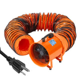 Garvee Ventilador Extractor de Soplador 30 cm 3500 CFM Motor 580W Acero Resistente Portátil IP44 para Talleres y Espacios Reducidos