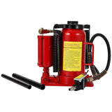 Garvee Gato Hidráulico de Botella 20T Capacidad 18144 kg Hierro Fundido para Autos y Camiones - Rojo