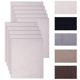 Garvee Parche De Reparación De Lino Autoadhesivo 20x25cm Colores Variados Para Tejidos Maletas Muebles - Beige