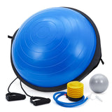 Garvee Pelota de Equilibrio 64 cm 726 kg Media Esfera Inflable con Base Antideslizante para Yoga Entrenamiento de Fuerza