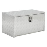 Garvee Caja de Herramientas Bajo Chasis para Camión 61x46x46 cm Aluminio Impermeable Cerradura en T Plateado - Plata