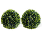 Garvee Bola de Topiario Artificial de Cedro 48cm Duradera Realista Sin Mantenimiento PE Mejorado Interior Exterior - 