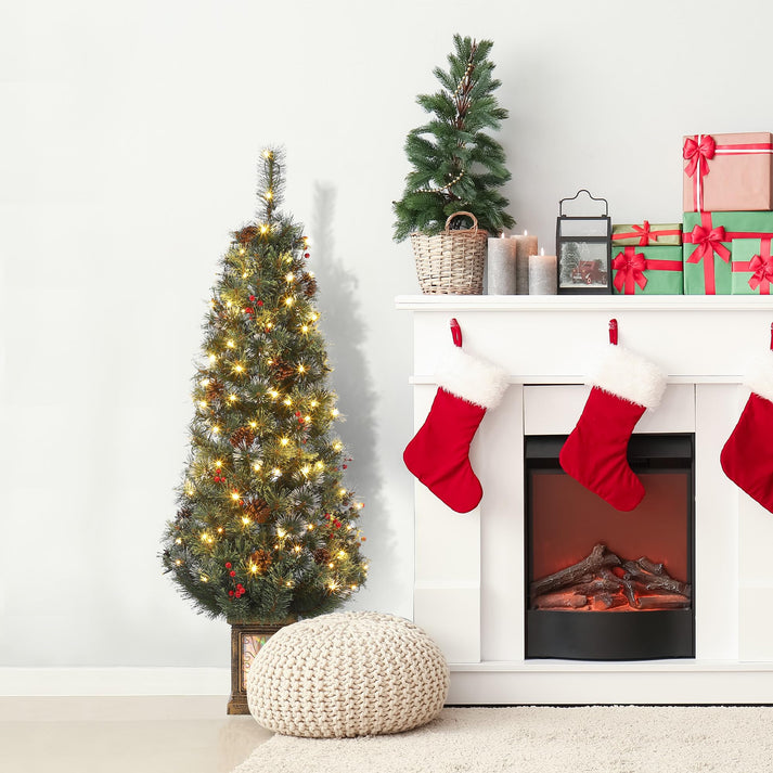 Árbol de Navidad artificial de 140cm