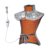 Garvee Heizdecke eléctrica con masaje, 2 zonas, calor uniforme, 61.0×88.9cm, Gris, para casa y oficina - Gris