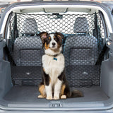 Garvee Hundegitter para Maletero de Coche 130x90cm Red de Seguridad Universal Malla Metálica Poliéster Protección para Perros Viajes Color Negro