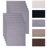 Garvee Parche Reparación Lino Autoadhesivo 20x25cm Resistente Lavable Gris Para Ropa Muebles Accesorios Viaje - Gris