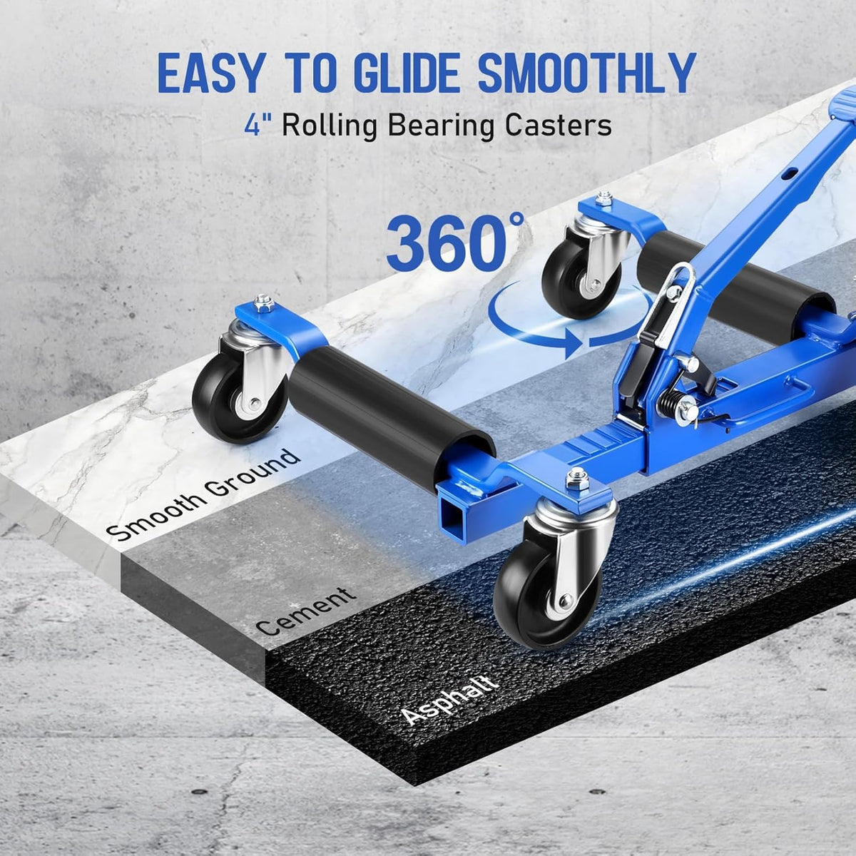 Wheel Dolly mit Pedal Ratsche