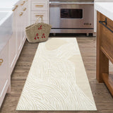 Garvee Alfombra De Área Para Sala De Estar, Alfombra Moderna Antideslizante, Plegable, 120x170cm, Marrón Camello - Marrón camello