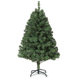 Garvee Árbol de Navidad Artificial 180cm 183cm Árbol Americano Ancho Lleno PVC Premium 760+ Puntas Ramas Flexibles Base Metálica Plegable Hogares, Oficinas Europa Verde - Verde Natural Sin Luz