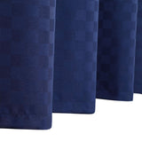 Garvee Cortina de Ducha de Jacquard-Poliéster 190GSM, Azul Marino, Impermeable, 180x200cm, Moderna, para Badewanne y Ducha - Azul Marino